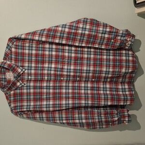 Brooks Brothers Mens Plaid Long Sleeve Button Down L